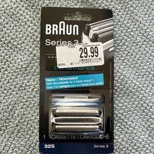 BRAUN 32S Replacement Foil Head Cutter Blades